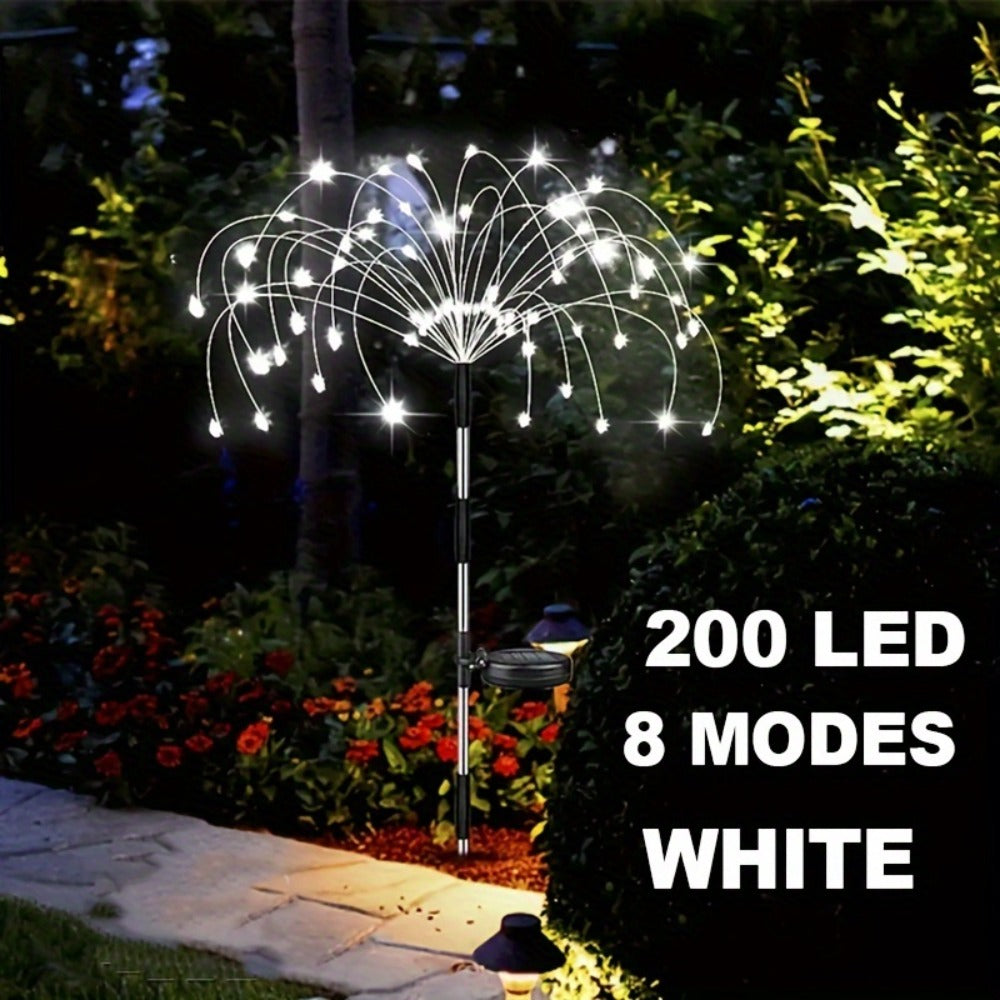 Solar Fairy Lights in an Outdoor Design with 8 Modes for Garden