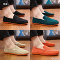 Men's Big Size Fabric Loafers | Soft Slip-On Driving Moccasins Summer Style