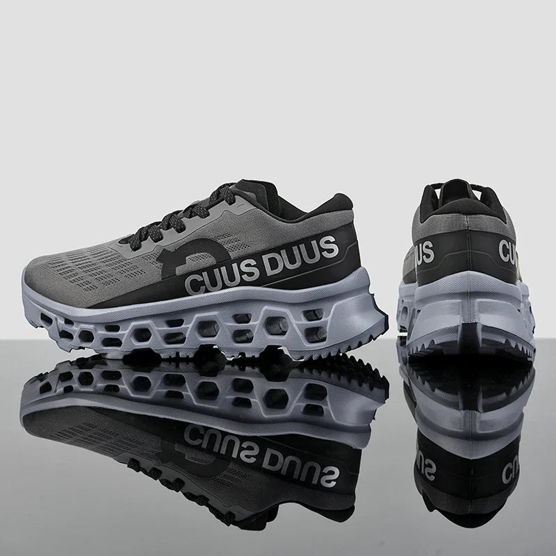 Cushion Running Trainers – Supercritical EVA Shock-Absorbing Sneakers
