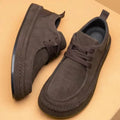 Men's Brown Suede Casual Walking Shoes | Fashionable Durable Comfort Footwear