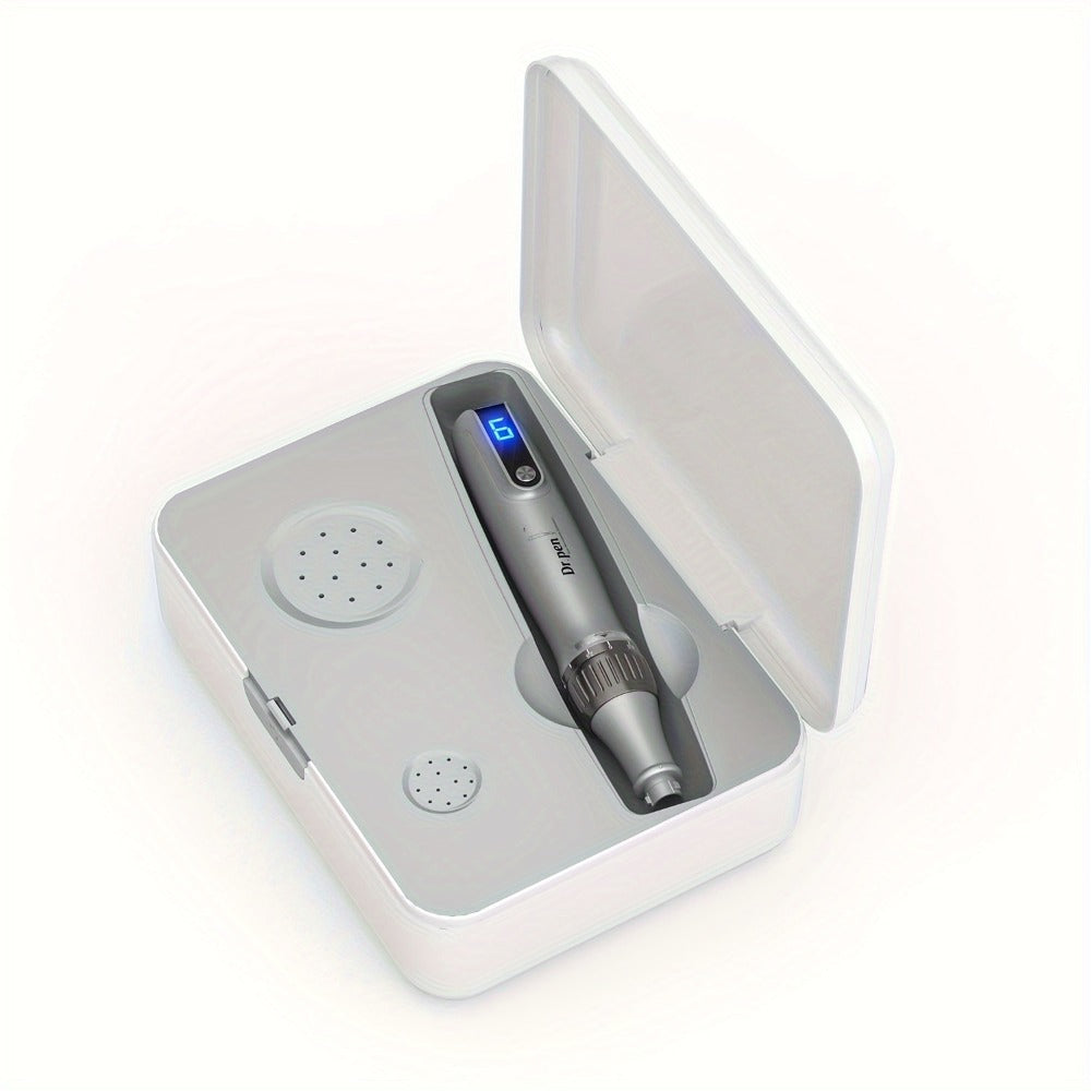 Microneedling Pen Professional Skin Care Kit in an Electric Design for Body and Face