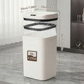 Motion Sensor Trash Can Touchless – Smart Hands-Free Trash Bin with Sealing Lid & Odor-Blocking Technology, Trash Bag Fixing Ring, Easy Clean Durable Design for Kitchen, Office & Bathroom