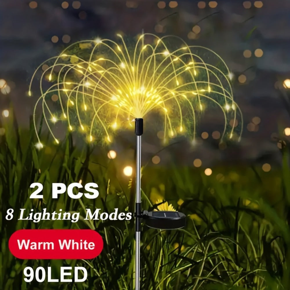 Solar Fairy Lights in an Outdoor Design with 8 Modes for Garden