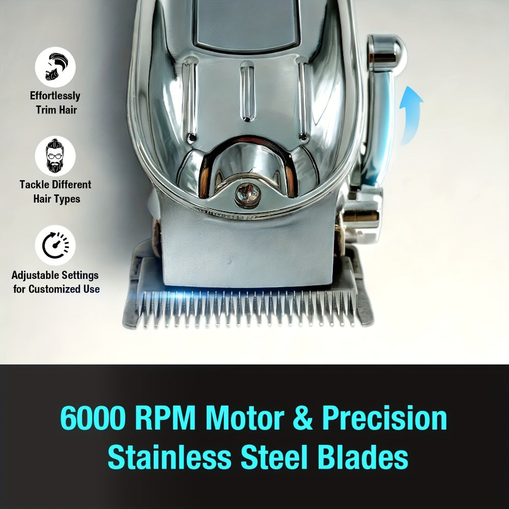 Hair Cutting Kit with T-Blade Trimmer for Men Home and Salon Use