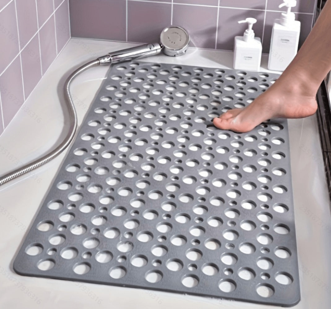 Non-Slip Bath Mat in Extra Soft TPE for the Bathtub and Shower (30x17 Inch)