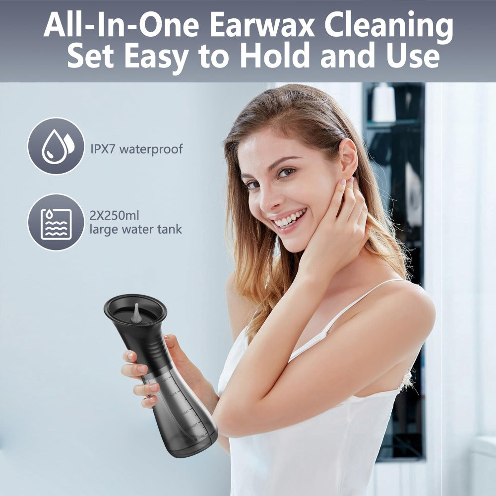 Ear Wax Removal Kit with 2000mAh Battery and LED Power Display