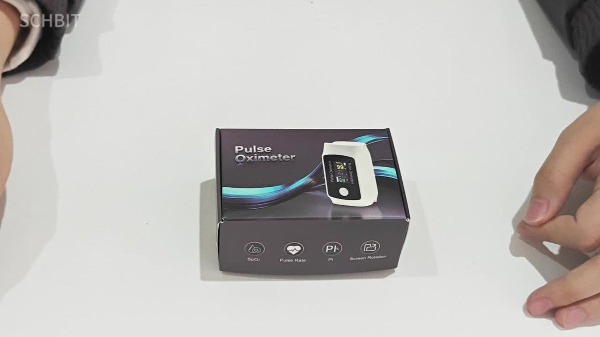 Pulse Oximeter, Real-Time Heart Rate & SpO2 Tracking via Bluetooth App, Compact Digital Oxygen Meter