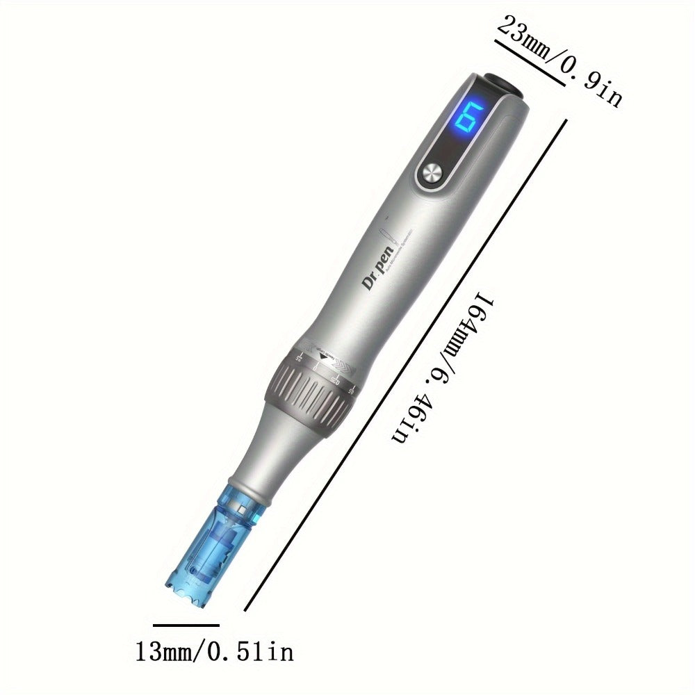Microneedling Pen Professional Skin Care Kit in an Electric Design for Body and Face