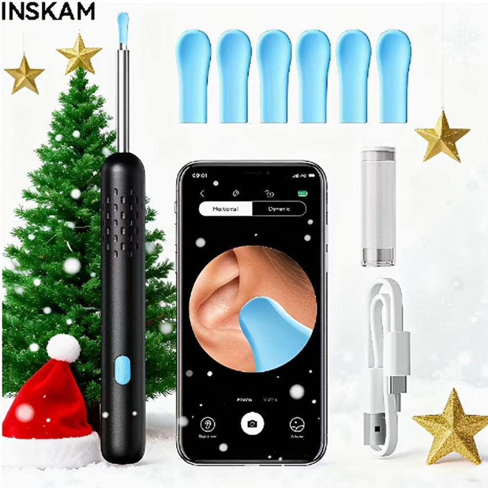 Ear Wax Removal Tool Camera (1080P Wi-Fi) for Safe Ear Care at Home