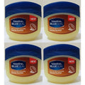 Petroleum Jelly Cocoa Butter 4-Pack 100ml Each – Deep Moisturizing Body Skin Care Healing Balm for Dry Skin Lips Hands – Multi-Purpose Skin Protectant