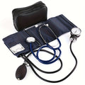 Aneroid Sphygmomanometer with Stethoscope Kit - Professional Manual Blood Pressure Monitor, Adult BP Cuff 10"-16", Aluminum Alloy Gauge 300mmHg ±3mmHg Accuracy, Carrying Case Included, No Battery Needed