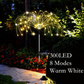 Solar Fairy Lights in an Outdoor Design with 8 Modes for Garden