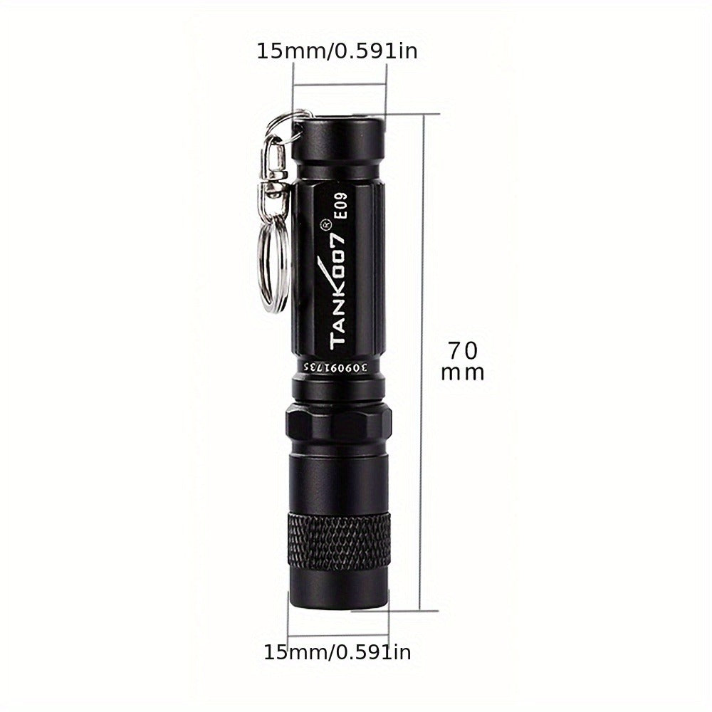 Flashlight, Mini Keychain Portable Pocket LED Light Compact Handheld Torch, Emergency & Outdoor Use