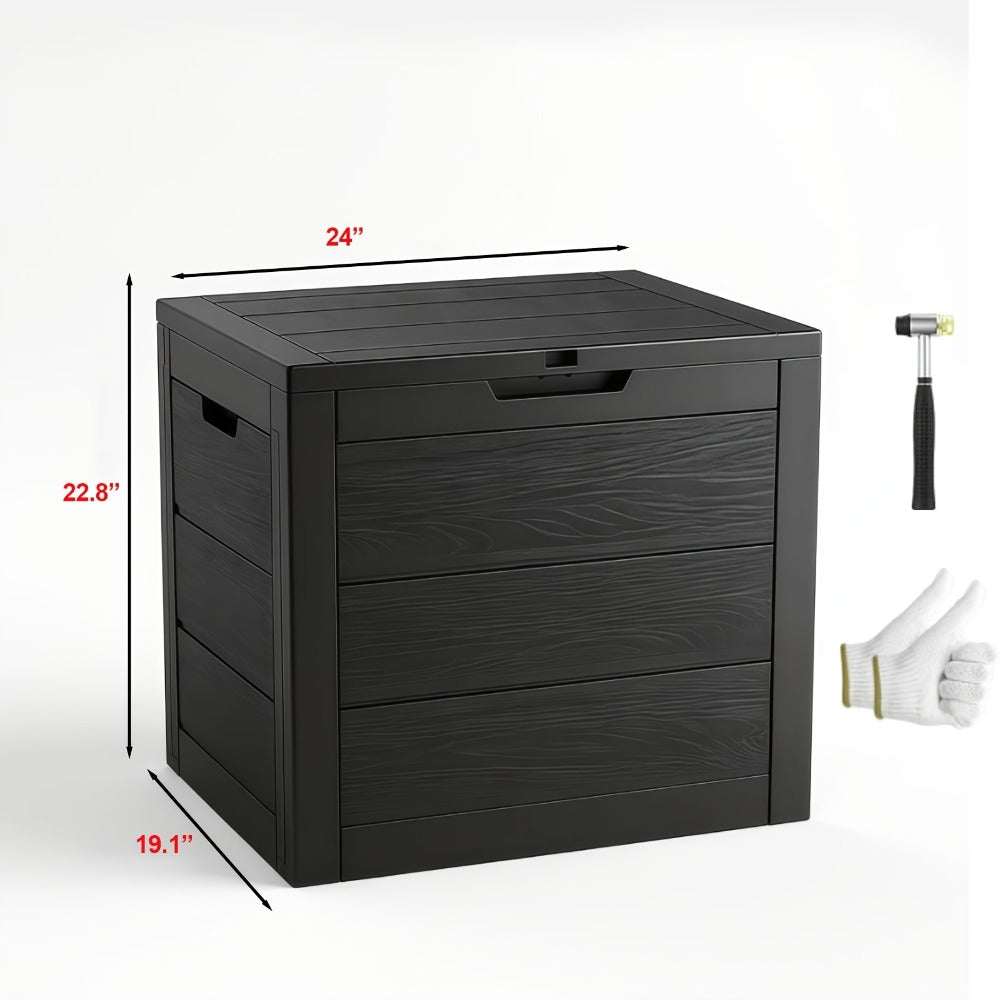 Waterproof Box in an Outdoor Design with Handles for Pool Accessories