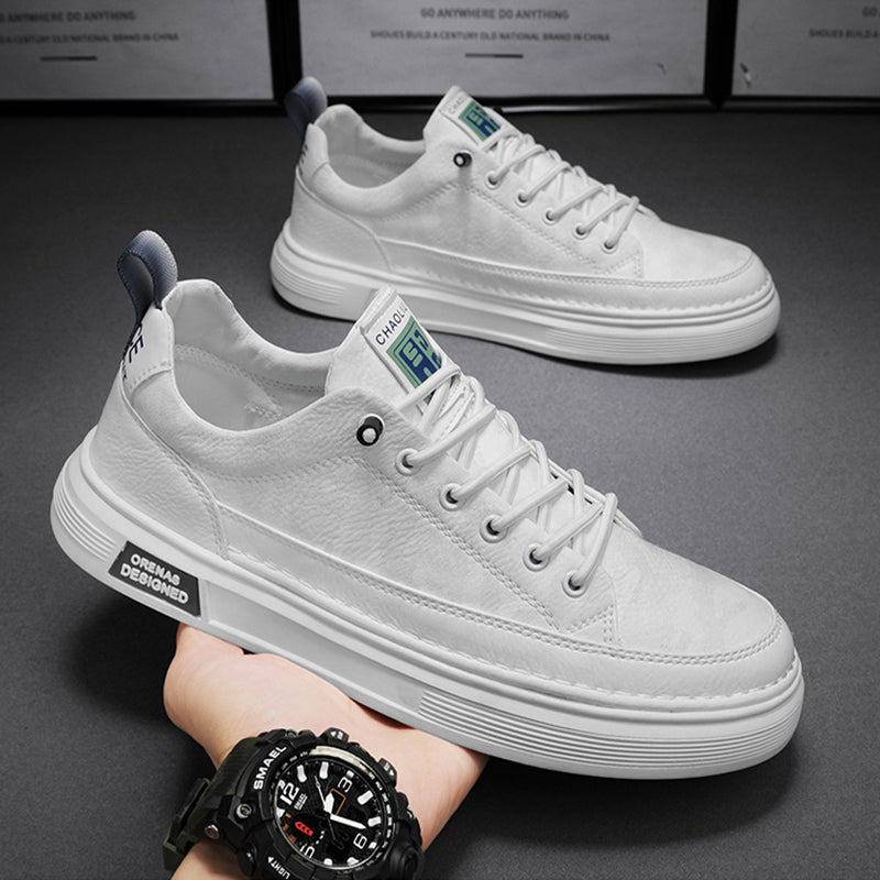 Men's Slip-On Flat Sneakers | Casual Leisure & Work Shoes for Daily Wear