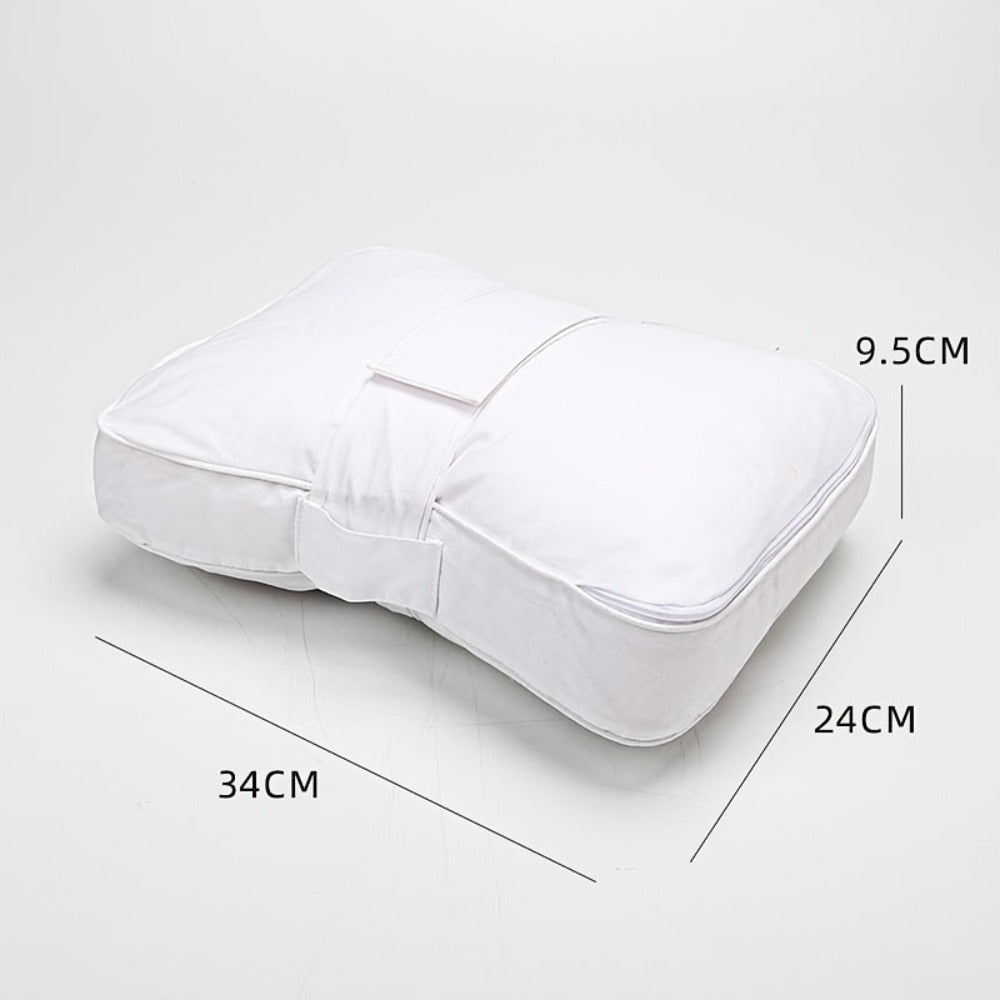 Knee Pillow For Side Sleepers with Adjustable Straps for Spine Alignment