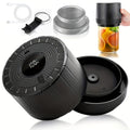 Electric Mason Jar Sealer One-Touch Vacuum Seal with Regular Mouth Lids