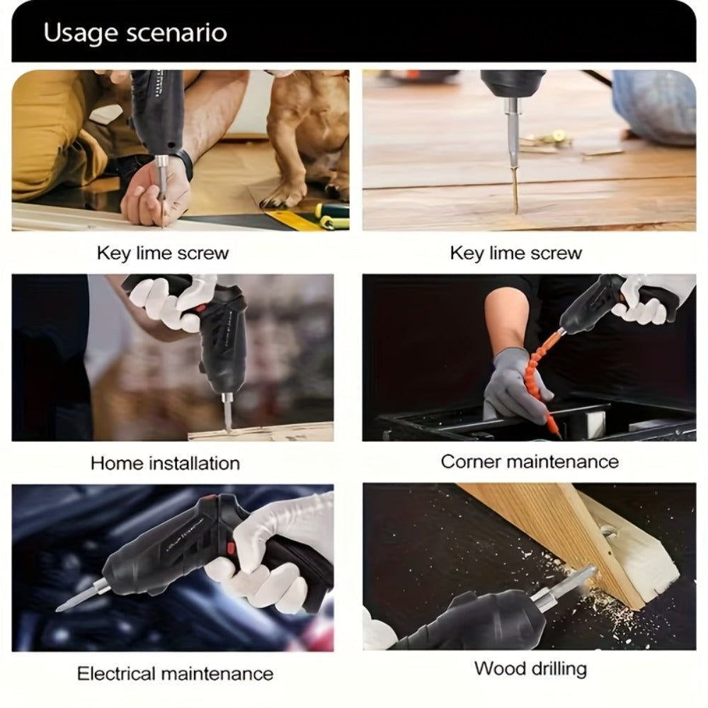 Mini Drill with Compact Design for DIY Repairs and Tight Spaces