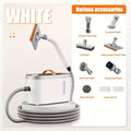 Handheld Steam Cleaner 1200W High Pressure Portable Steam Cleaning Machine for Home, Car, Upholstery, Floors & Gaps - High Power Water Tank, Multi-Surface Steamer with Storage Bag, Regular & Pro Edition