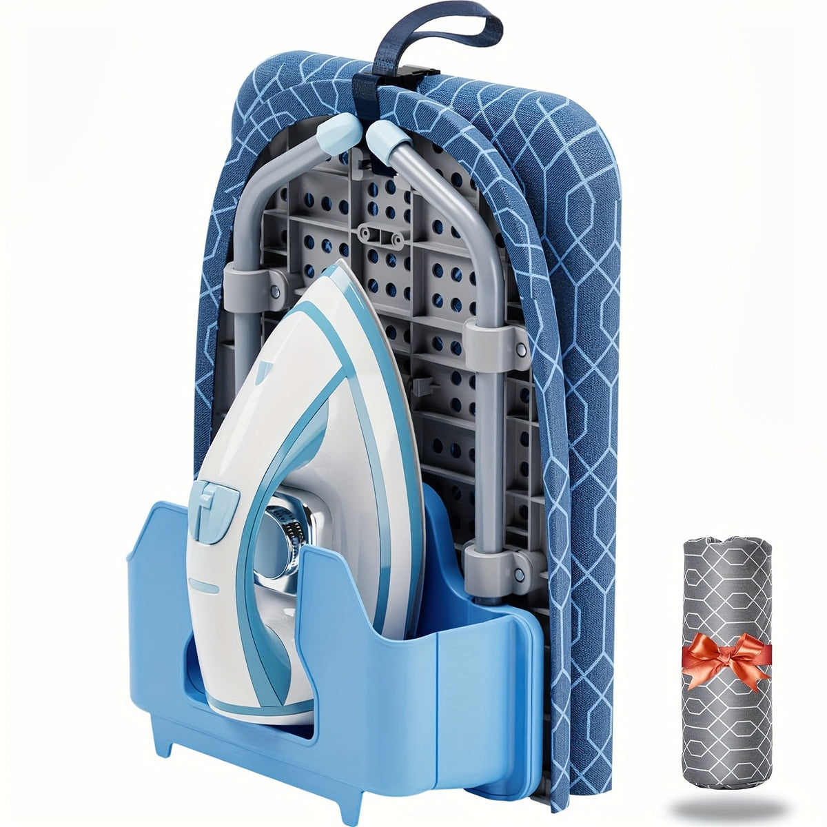 Ironing Board, Tabletop Portable, Compact Small Metal Frame Non-Slip Feet for Home Travel Apartment Dorm