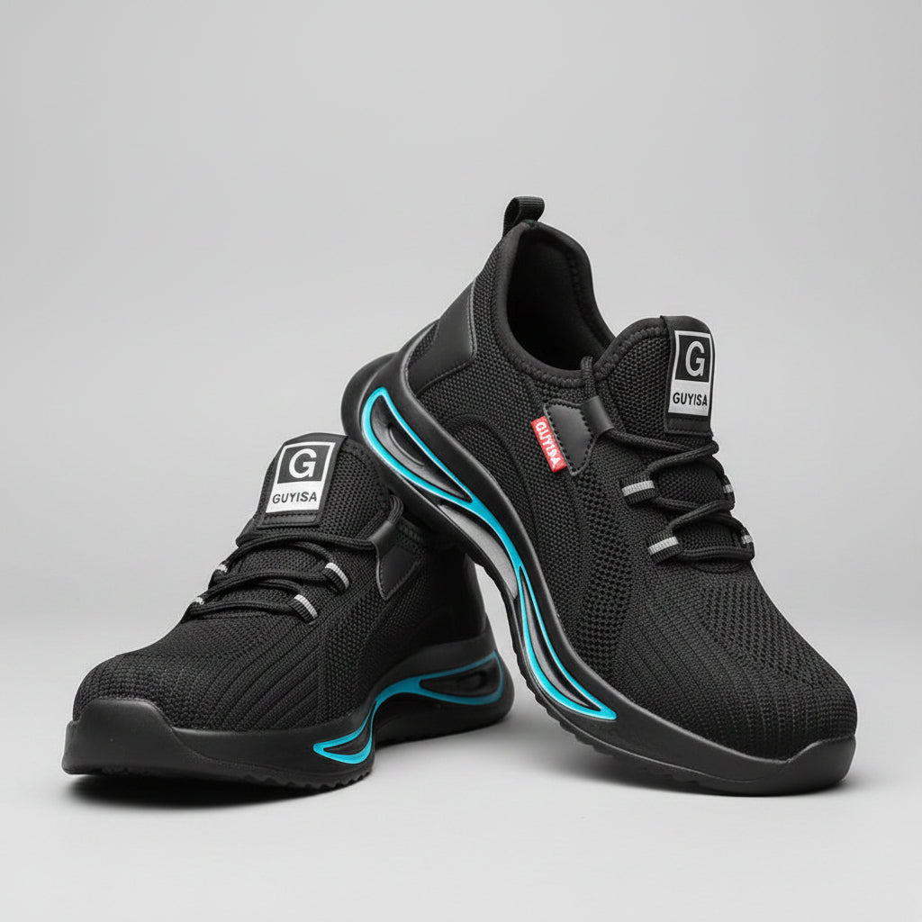 Men's Steel Toe Safety Sneakers | Non-Slip Indestructible Work Shoes