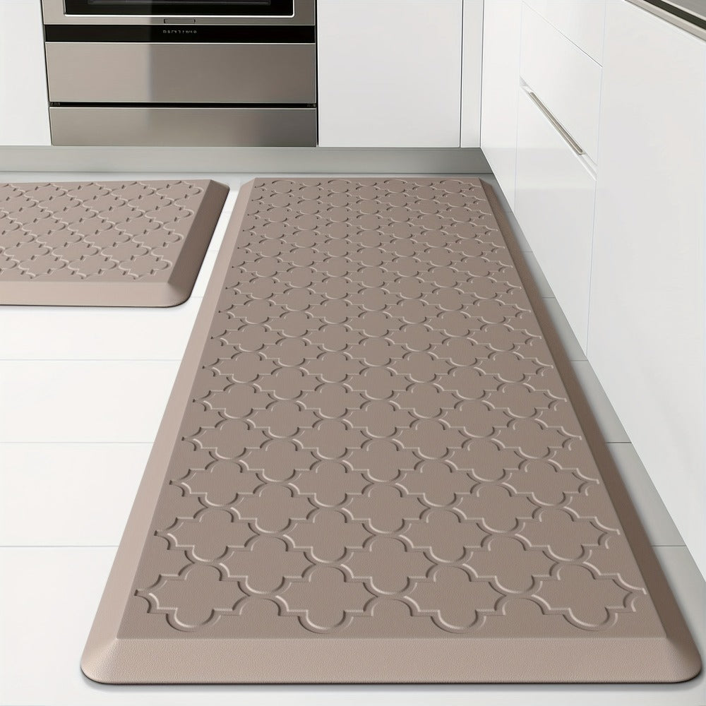 Anti Fatigue Kitchen Mat Set in a Non-Slip Design for Kitchen and Office
