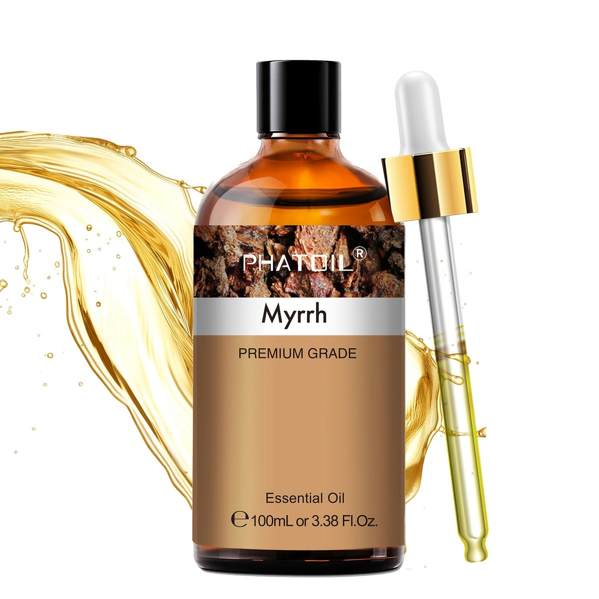 Myrrh Essential Oil for Diffuser and Candle Making (100ml Pure Undiluted Natural Oil)