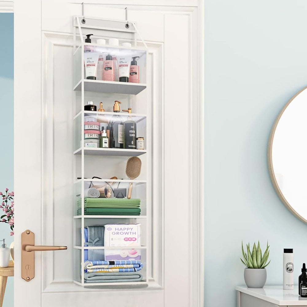 Hanging Storage with Bag 4 and 6 Layer Foldable Non-Woven Organizer