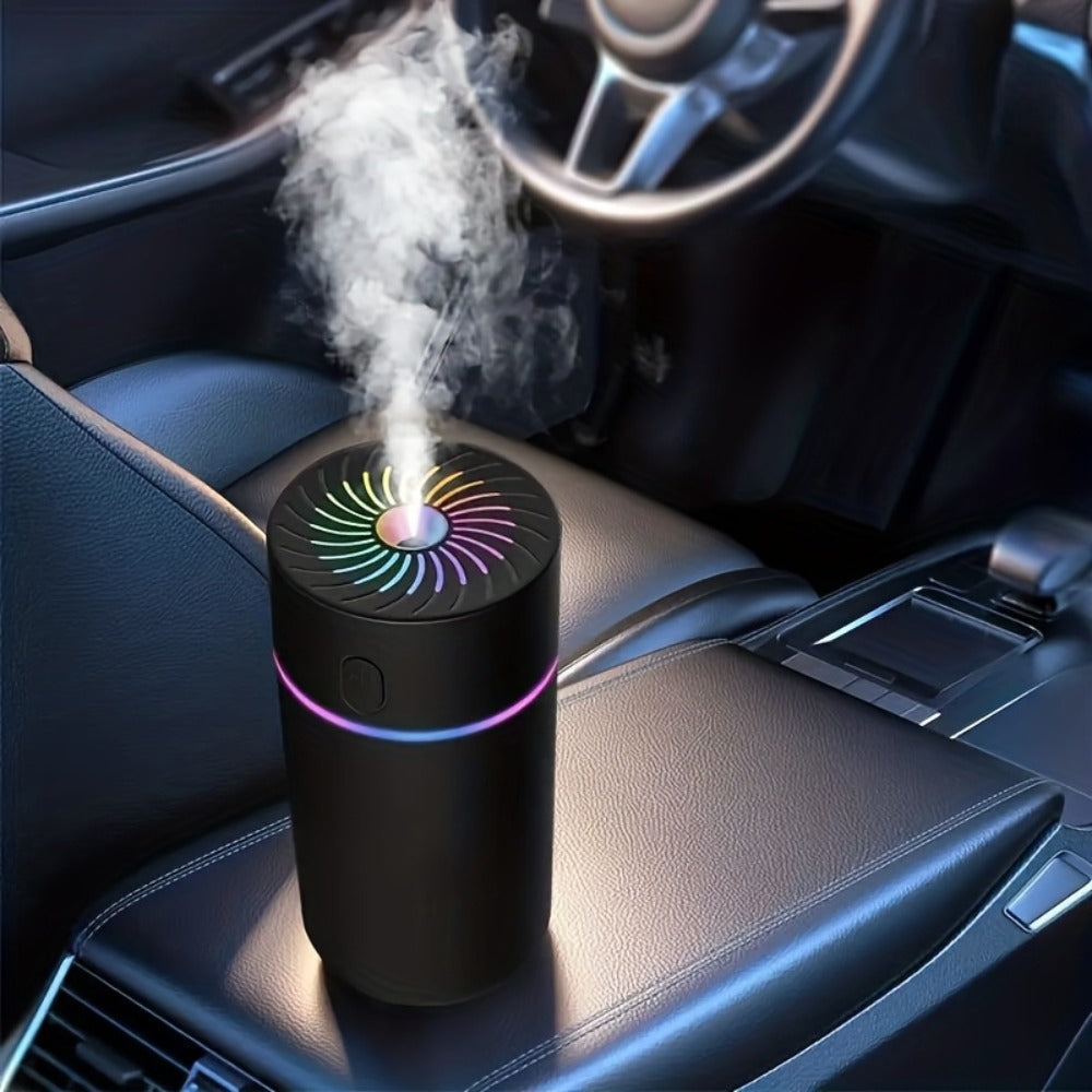 USB Cool Mist Humidifier for Bedroom and Office with a Color-Changing Night Light