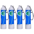 Nasal Inhaler Aromatherapy Stick with Keychain – 0.5ml Portable Mint Scent Aromatic Inhaler for Travel, Office & Everyday Carry – Refreshing Personal Care Stick, 4-Count or 24-Count Pack