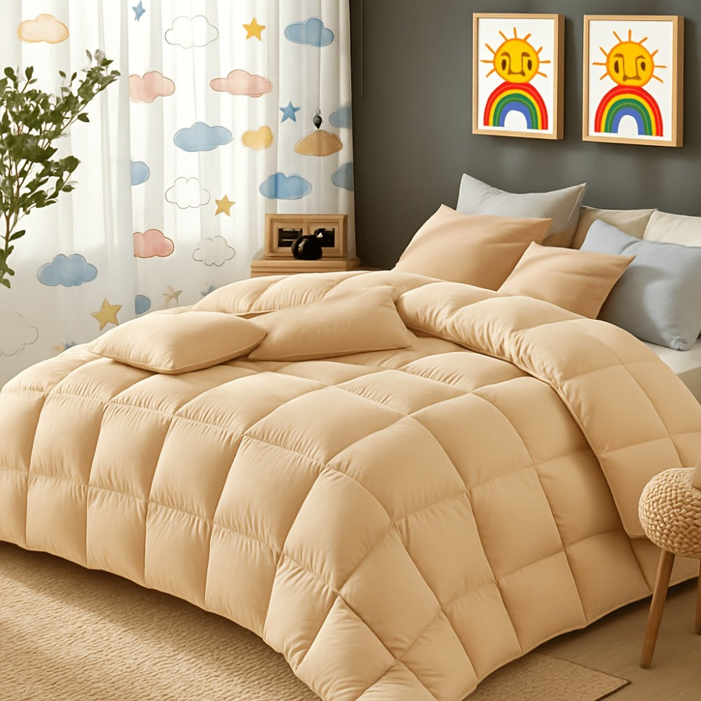 Bed in a Bag Full Queen and King Comforter Set in Soft Satin-Like Fabric (7 Piece)