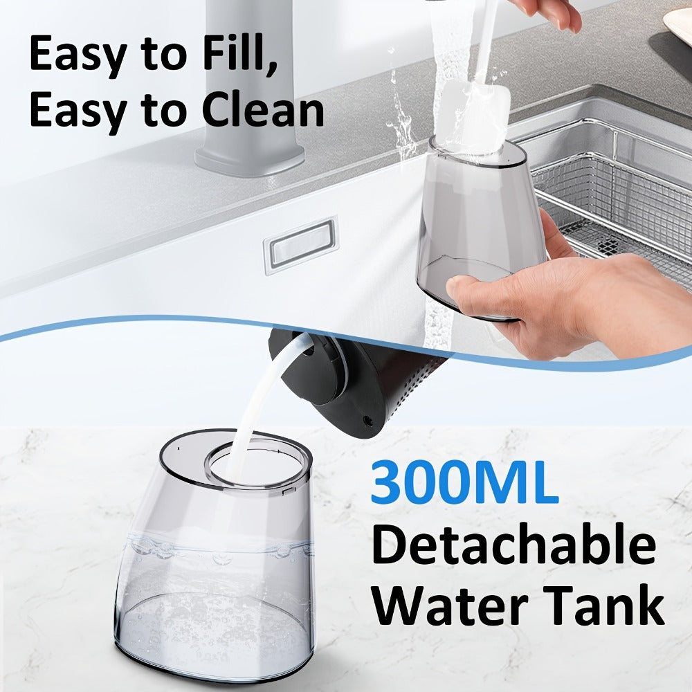 Water Flosser Cordless, Rechargeable Electric Dental Cleaner, Portable for Home & Travel Use