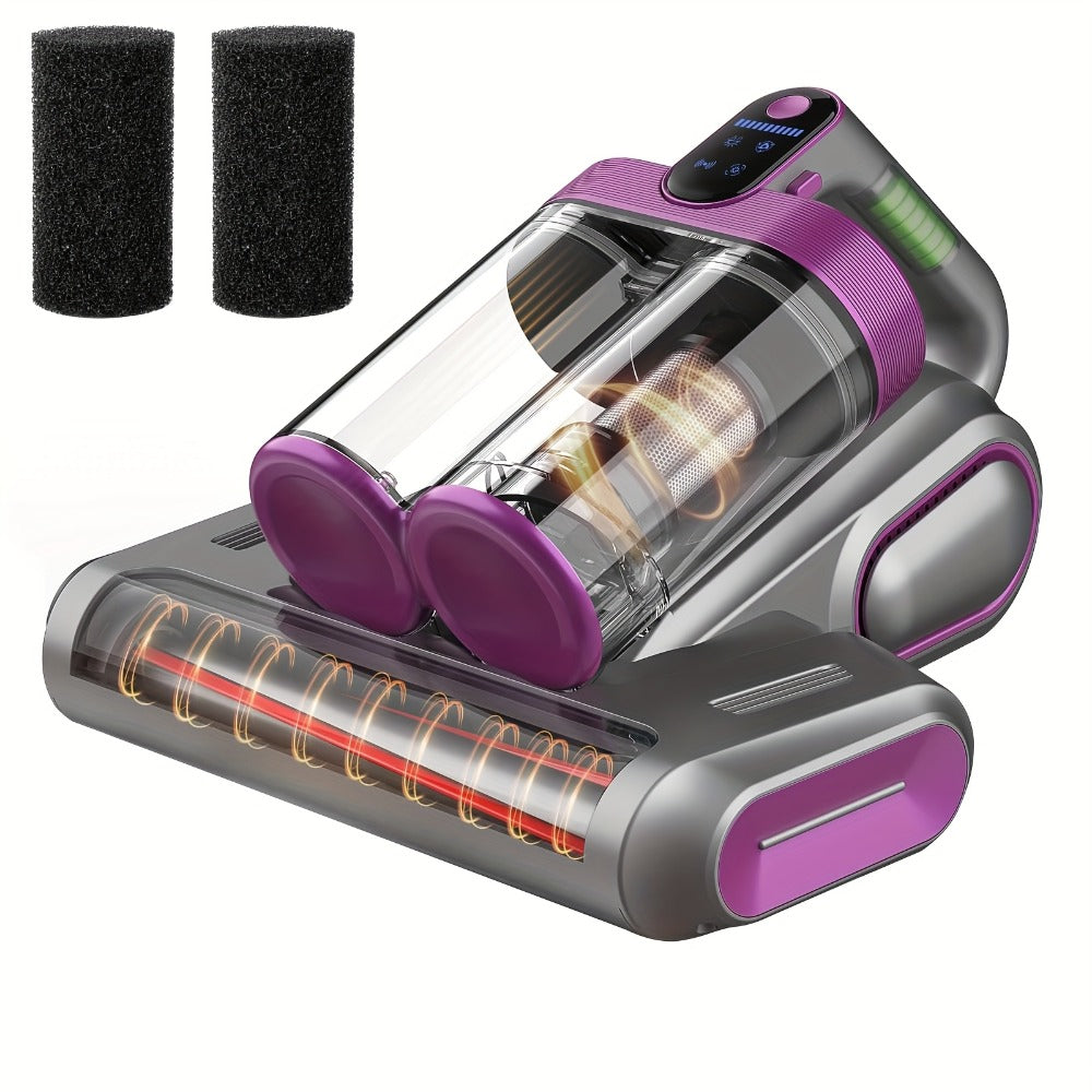 Mattress Vacuum with Cleaner 16Kpa UV Light and 80000 RPM Sonic Technology