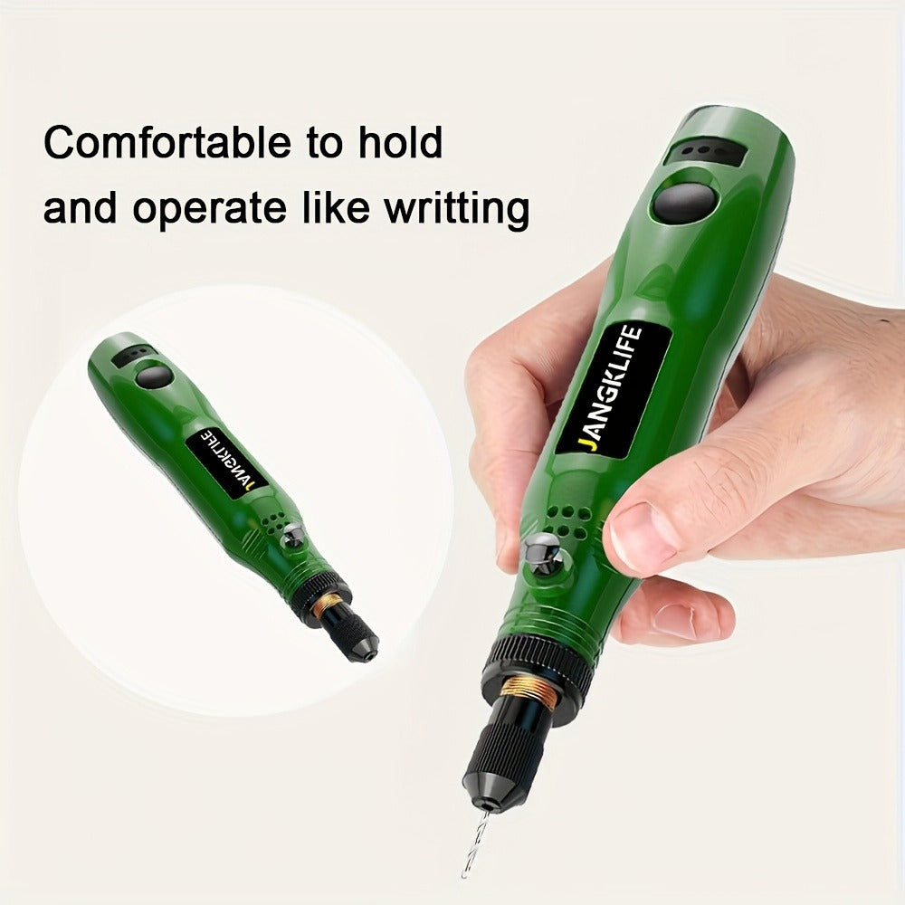 Cordless Rotary Tool Kit 102pcs for Wood Carving with Adjustable Speed