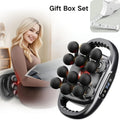 Massage Gun for Deep Tissue Relief – Cordless Percussion Massager with 9 Speeds & 9 Modes, Multiple Heads for Back, Neck, Shoulders, Legs & Feet | Gift for Dad & Mom