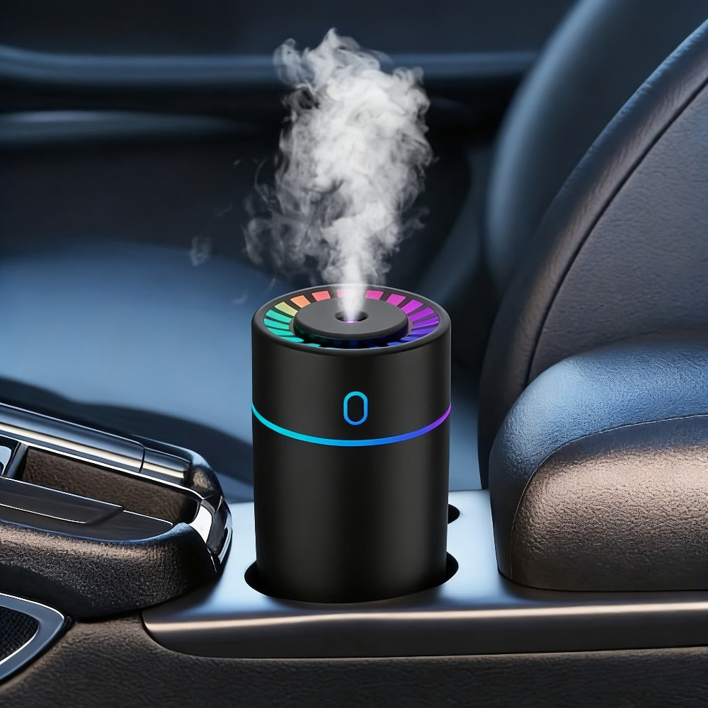 USB Cool Mist Humidifier for Bedroom and Office with a Color-Changing Night Light