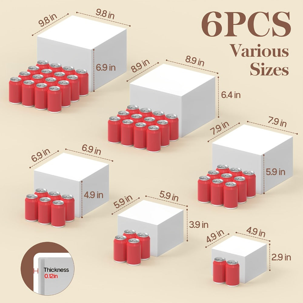 Dessert Display: Acrylic Buffet Risers Display Stand for Party Catering and Jewelry