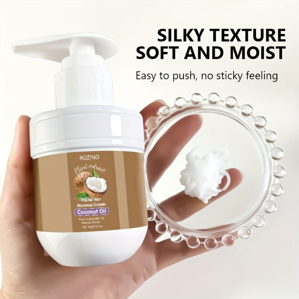 Hair Removal Cream for Sensitive Skin with Coconut Essence and Aloe