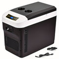 Portable Car Refrigerator Cooler & Warmer, 12V/24V DC & 120V AC Thermoelectric Fridge with Dual-Core Cooling – 23 or 31 Quart Electric Cooler for Camping, RV, Road Trip and Fishing