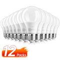 A19 LED Bulb 9W 800 Lumens 60W Equivalent 12 Pack – E26 Base 80+ CRI Non-Dimmable Energy Efficient, Daylight 5000K Neutral 4000K Soft 3000K Warm White 2700K for Bedroom Office Study Home Lighting
