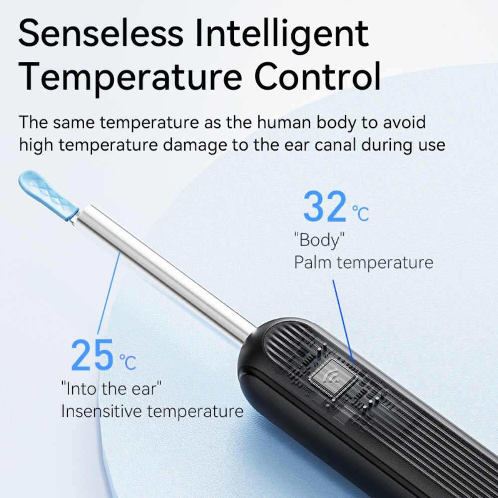 Ear Wax Removal Tool Camera (1080P Wi-Fi) for Safe Ear Care at Home
