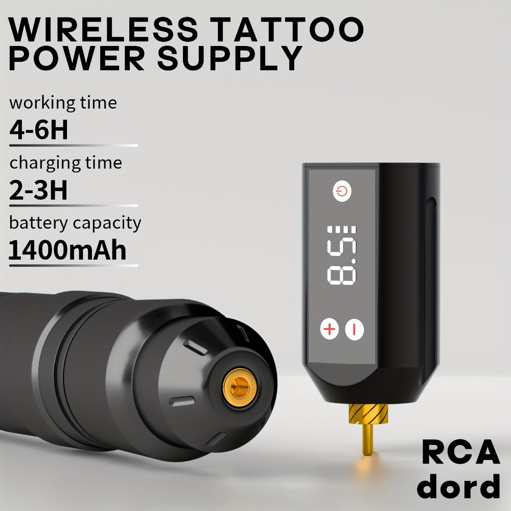 Tattoo Pen Kit with 11 Color Inks and Power Supply for Beginners and Artists