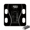Digital Bathroom Scale 396lb – High-Precision Body Fat Scale with HD LCD Display, Temperature Reading, kg/lb Switch, Extra-Wide Platform, Electronic Body Weight Scale for Home & Bathroom, Multiple Styles