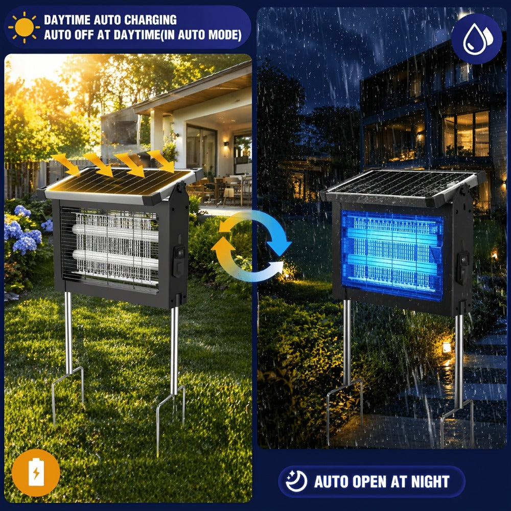 Mosquito Killer with Auto/Manual Dual Mode for Family and Pets