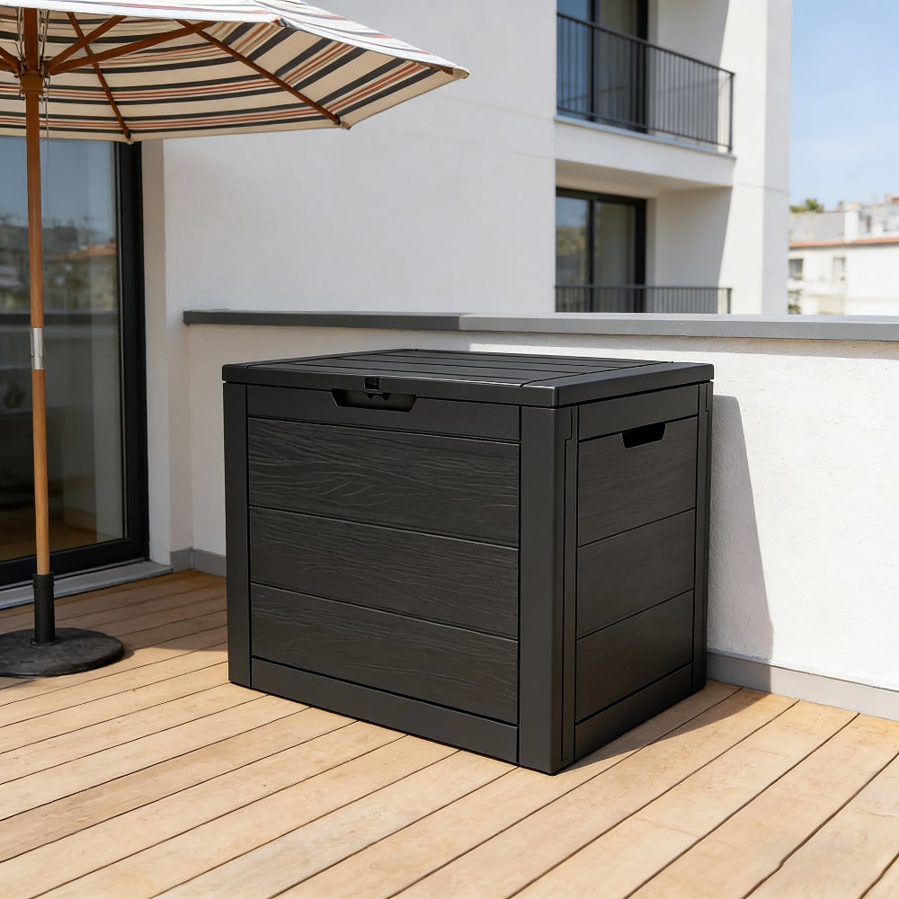 Waterproof Box in an Outdoor Design with Handles for Pool Accessories