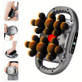 Handheld Massage Gun with Multiple Heads – 9 Modes 9 Intensity Levels USB-C Rechargeable Percussion Massager with Storage Case & Smart Timer, Deep Tissue Muscle Relief for Home Gym & Sports Recovery