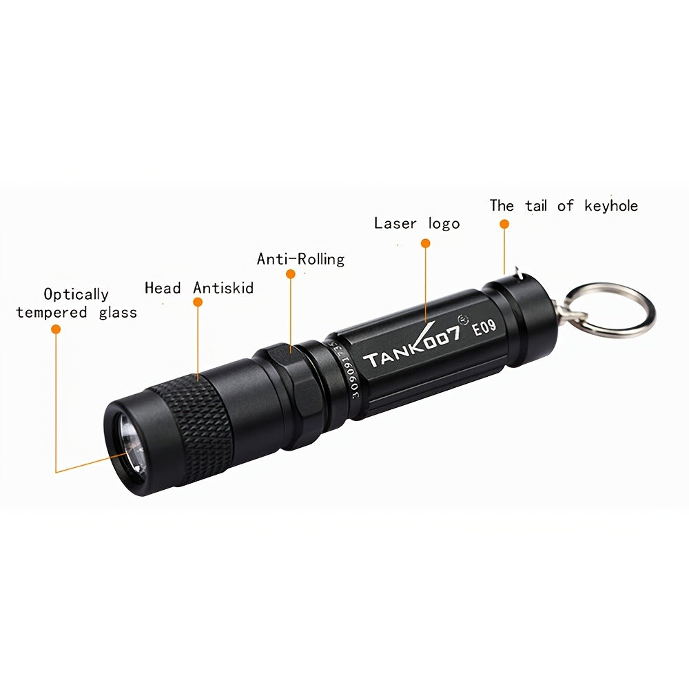 Flashlight, Mini Keychain Portable Pocket LED Light Compact Handheld Torch, Emergency & Outdoor Use