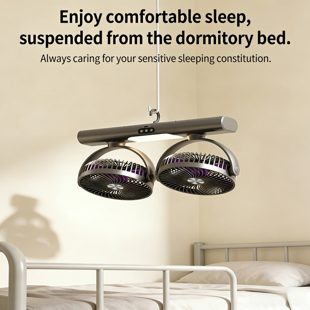 Usb Fan in a Rechargeable Design for Camping and Home & Office