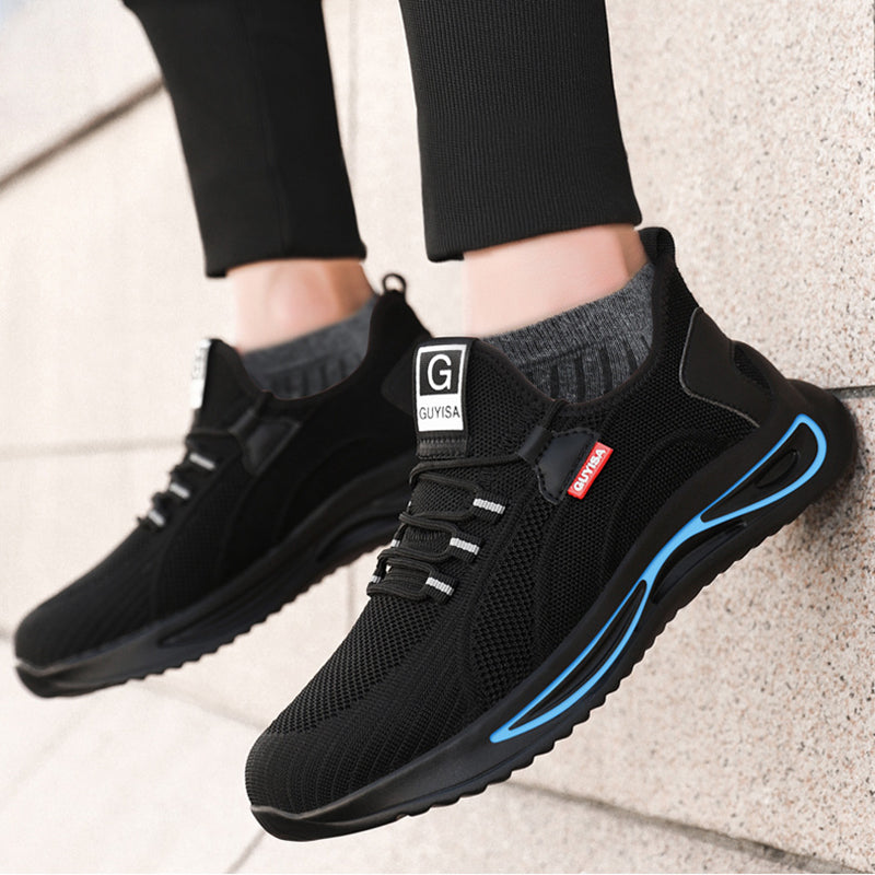 Men's Steel Toe Safety Sneakers | Non-Slip Indestructible Work Shoes