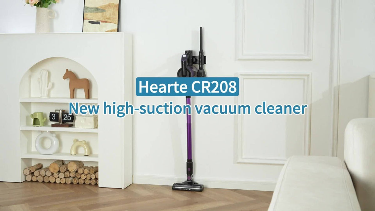 Cordless Vacuum Cleaner with Green Light Indicator, Brushless Motor Rechargeable Handheld Stick Vacuum for Home Car Carpet Pet Hair Hardwood Floor, 2L Dust Cup 45-Min Runtime Multi-Filter Portable Design
